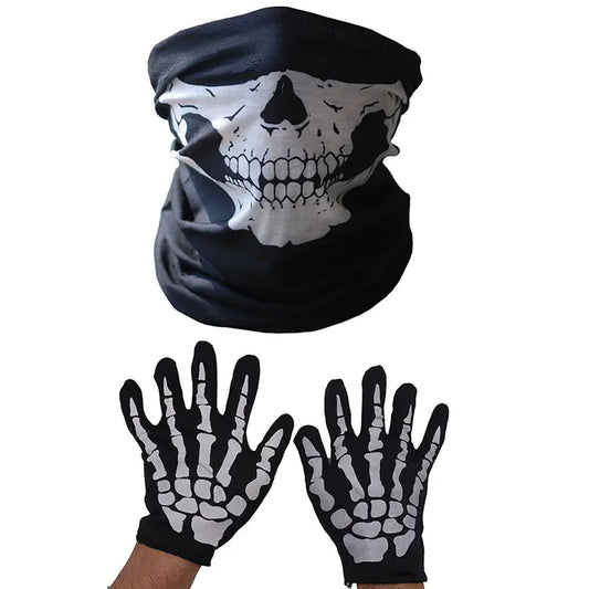 Ghost Neck Gaiter + Free Glove Set